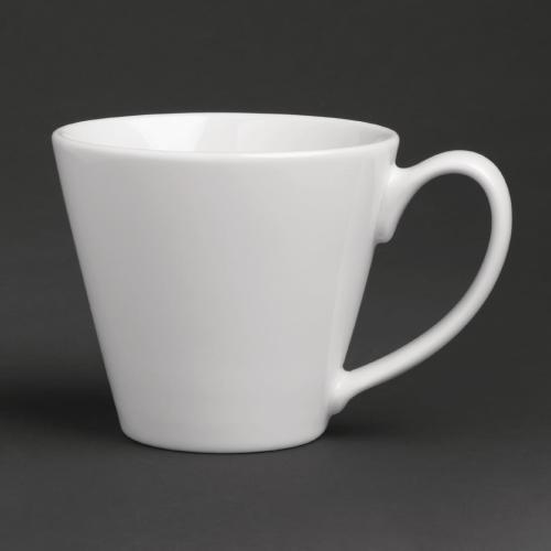 Royal Porcelain Classic Elegant Tea Cup White - 210ml 7.4oz (Box 12)