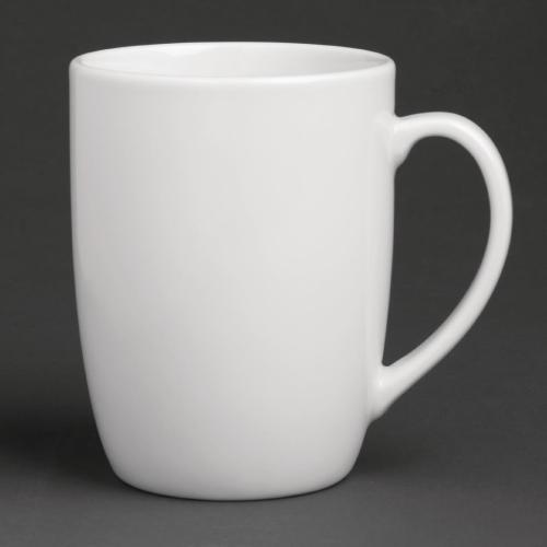 Royal Porcelain Classic Mug White - 350ml 12.3oz (Box 12)