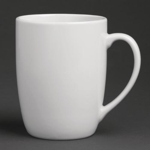 Royal Porcelain Classic Mug White - 250ml 8.8oz (Box 12)