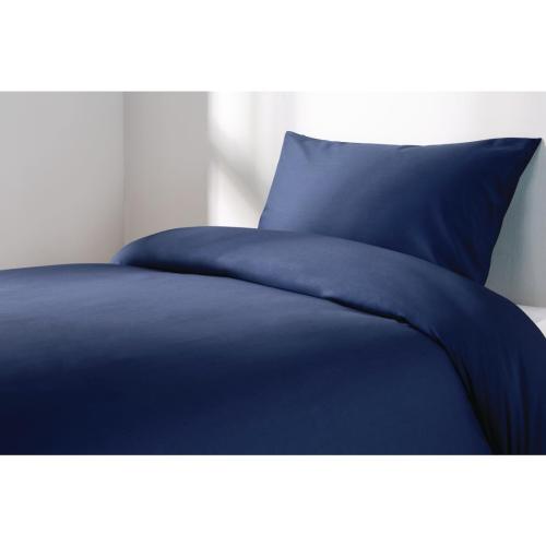 Essentials Spectrum Fitted Sheet Navy - Double 137x190cm