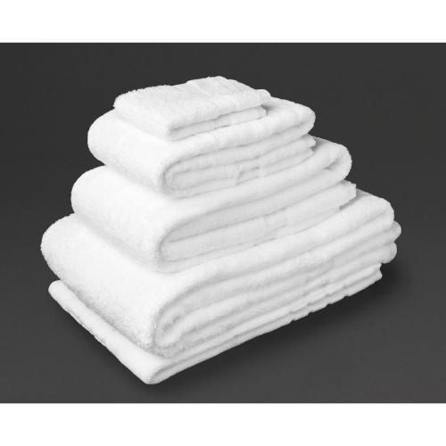 Luxury Savanna Towels White - Bath Sheet 100x178cm