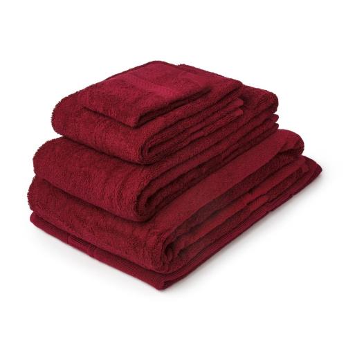 Essentials Nova/T Towels Wine - Bath Sheet 100x150cm