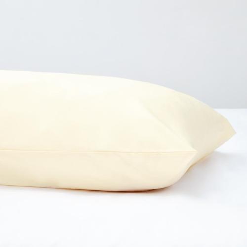 Essentials Temir/Ch Pillowcase Oatmeal - Housewife 48x75cm (Pair)