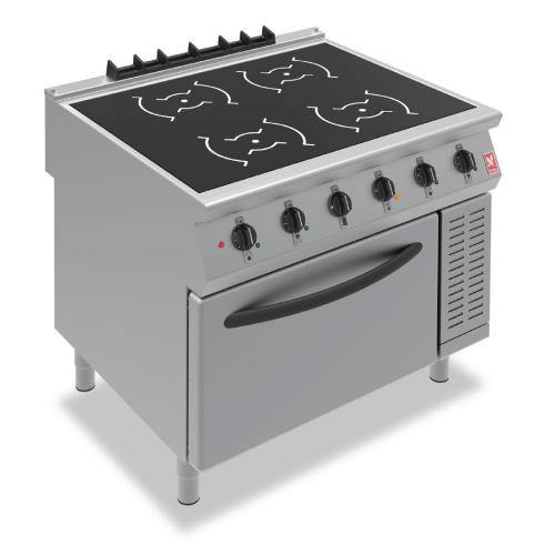 Falcon F900 4x5Kw Heat Zone Induction Range (Direct)