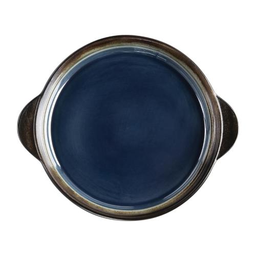 Olympia Nomi Blue Tapas Round Tray - 8 3/4x7 1/2" 223x190mm (Box 6)