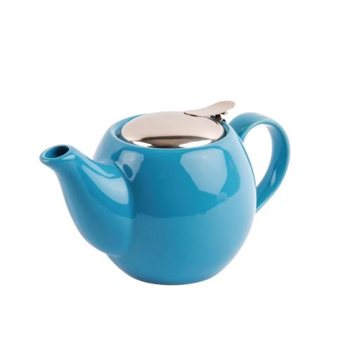 Olympia Cafe Teapot Blue - 510ml 18fl oz (Box 1)