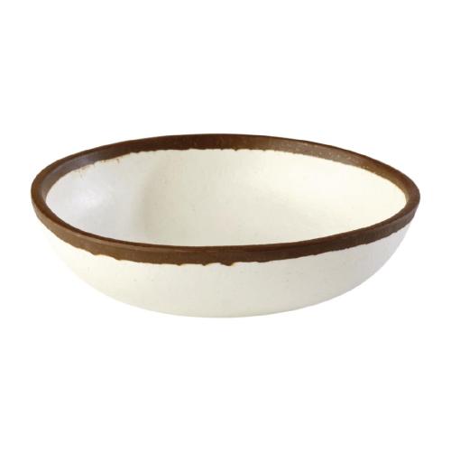 APS Crocker Low Bowl - 165mm Cream (B2B)