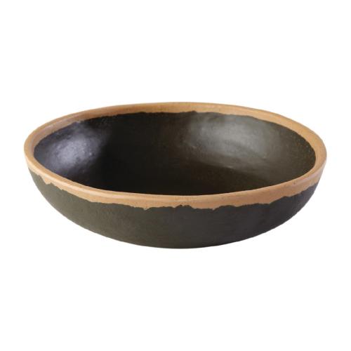 APS Crocker Low Bowl - 165mm Brown (B2B)