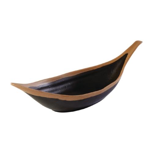 APS Crocker Leaf Bowl - 305x100mm Brown (B2B)