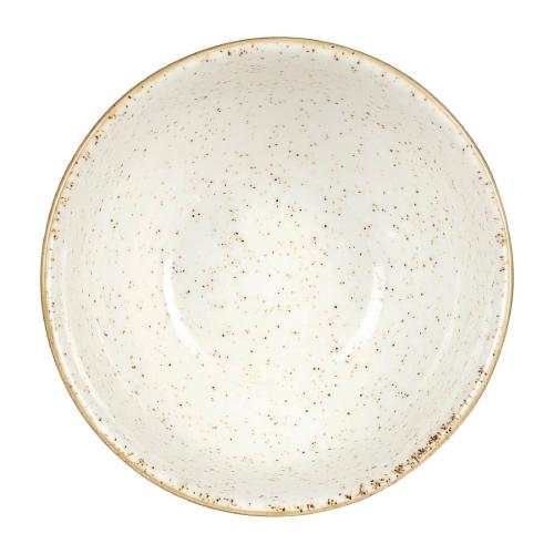 Churchill Stonecast Barley White Soup Bowl - 132x63mm 16oz (Box 12) (Direct)