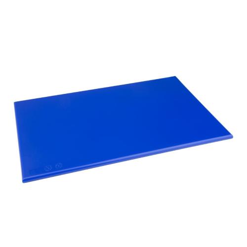 Hygiplas High Density Chopping Board Blue - 450x300x12mm 17.75x12x0.5"