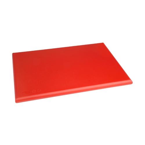 Hygiplas High Density Chopping Board Red - 18x12x1"