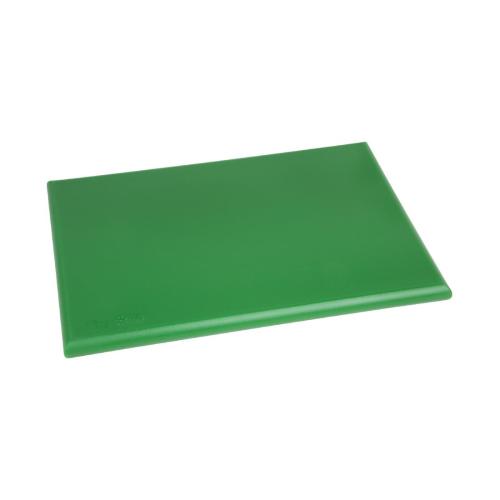 Hygiplas High Density Chopping Board Green - 18x12x1"