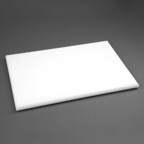 Hygiplas High Density Chopping Board White - 18x12x1"