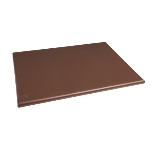 Hygiplas High Density Chopping Board Brown - 24x18x1"