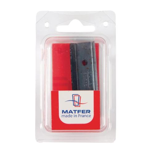 Matfer Bourgeat Exchange Blades for Board Scraper - 63mm (Box 2) (B2B)