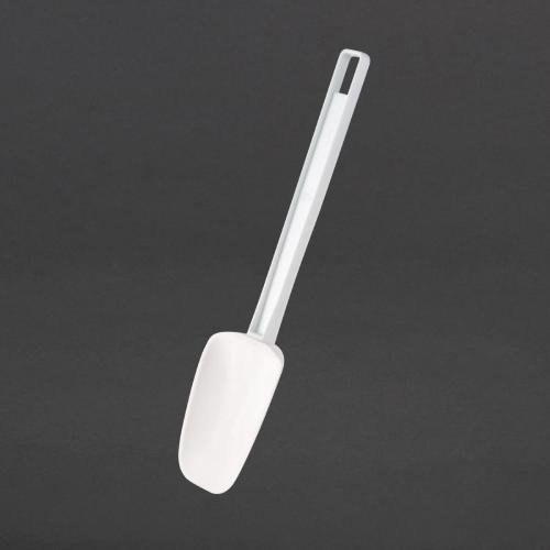 Vogue Rubber Spoon White - 254mm 10"