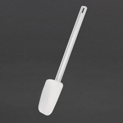 Vogue Rubber Spoon White - 355mm 14"