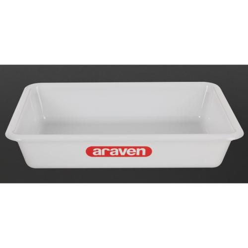 Araven Clear Food Storage Tray - 345x235x75mm