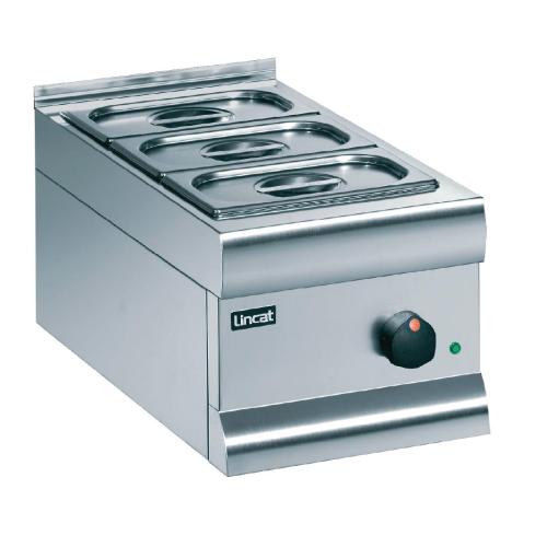 Lincat Bain Marie Dry Heat Includes 3 x 1/4 GN - 290x300x600mm (Direct)