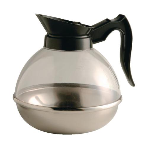 Coffee Jug Polycarb with St/St Base - 1.7Ltr