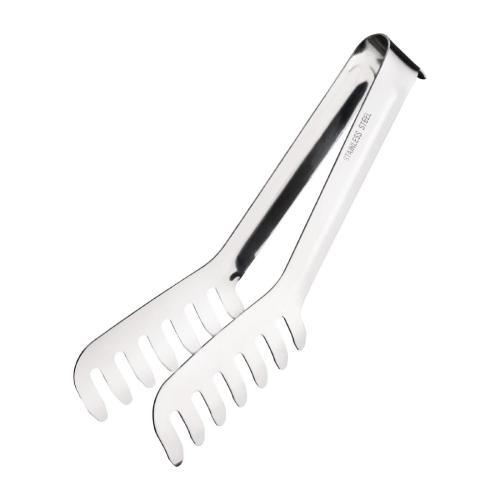 Vogue Spaghetti Tongs St/St - 195mm 8"