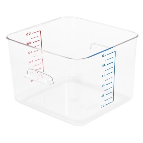 Rubbermaid Space Saver Container Polycarbonate - 12Ltr