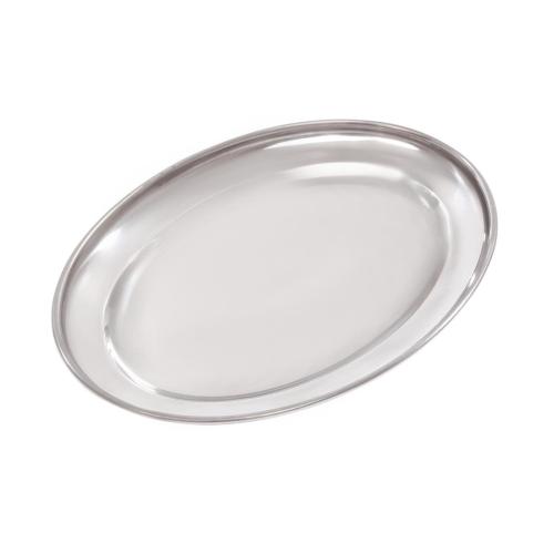 Olympia Oval Serving Tray St/St - 200mm 8"