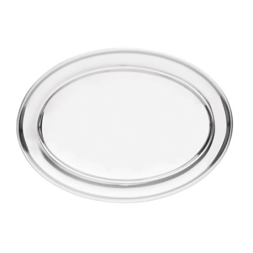 Olympia Oval Serving Tray St/St - 250mm 10"