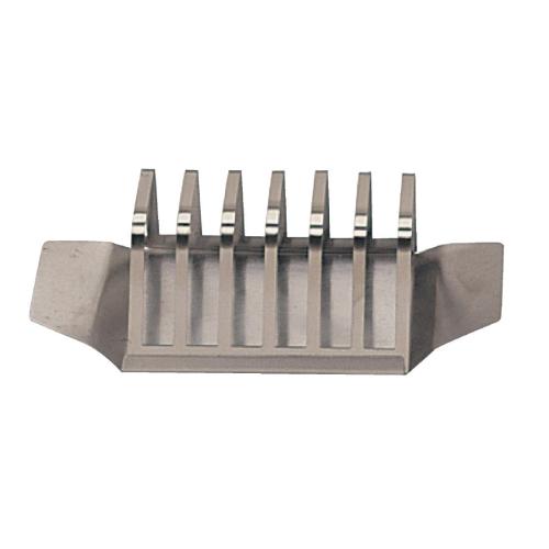 Olympia Toast Rack & Crumb Tray St/St - 6 Slot