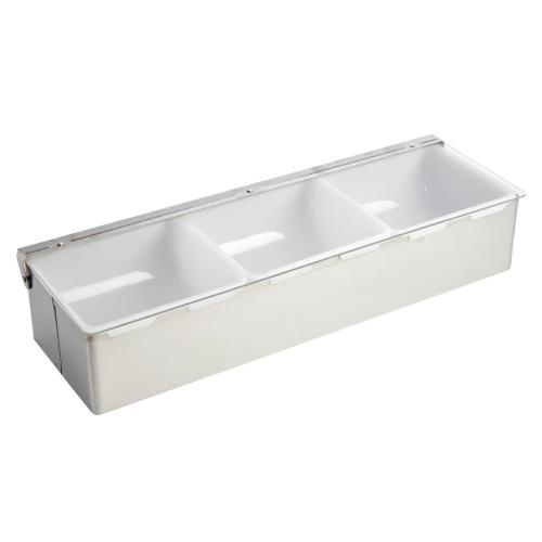 Olympia Condiment Box St/St (3x2pint)