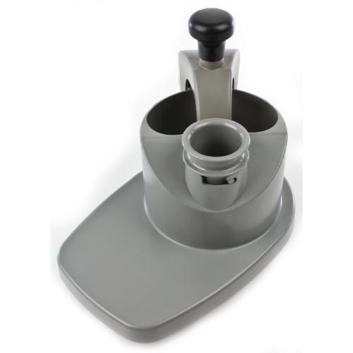 Robot Coupe Grey Rounded Feed Lid Assembly for F206 CC011