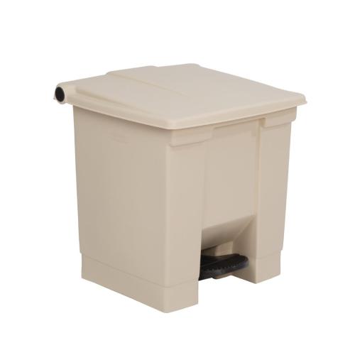 Rubbermaid Step-On Container Beige - 30.5Ltr