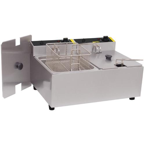 Buffalo Double Fryer - 2x5Ltr 2x2.8kW