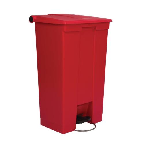 Rubbermaid Step-On-Container Red - 87Ltr