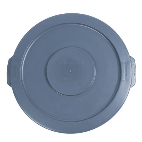 Rubbermaid Round Brute Lid Grey - 37.9Ltr