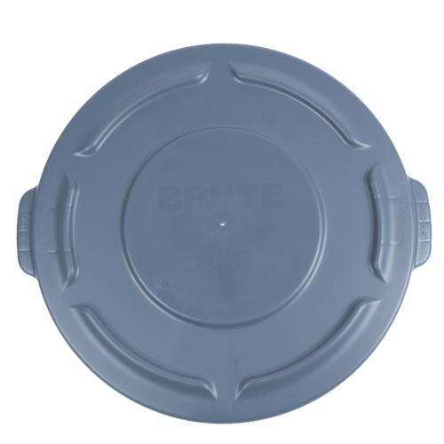 Rubbermaid Round Brute Lid Grey - 75.7Ltr