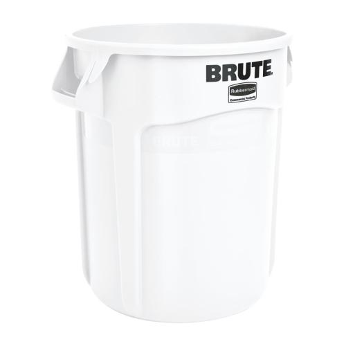 Rubbermaid Round Brute Container White - 75.7Ltr