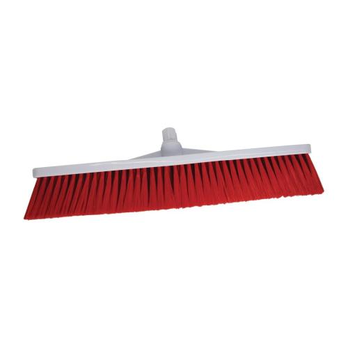 Scot Young Soft Hygiene Broom Red - 12"