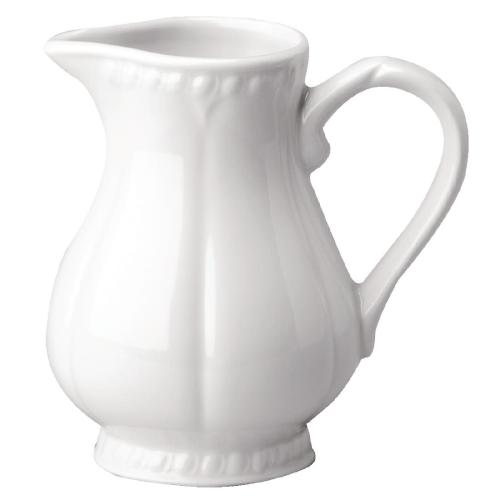 Buckingham White Jug/Creamer - 1/4pint (Box 4) (Direct)