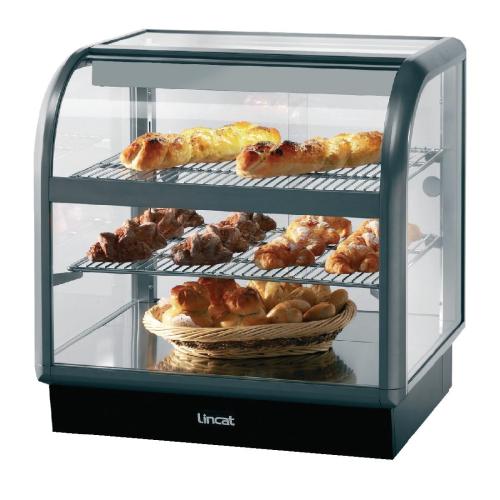 Lincat Seal Curved Front Heated Display Self Serve - 755Hx750Wx650D (Direct)