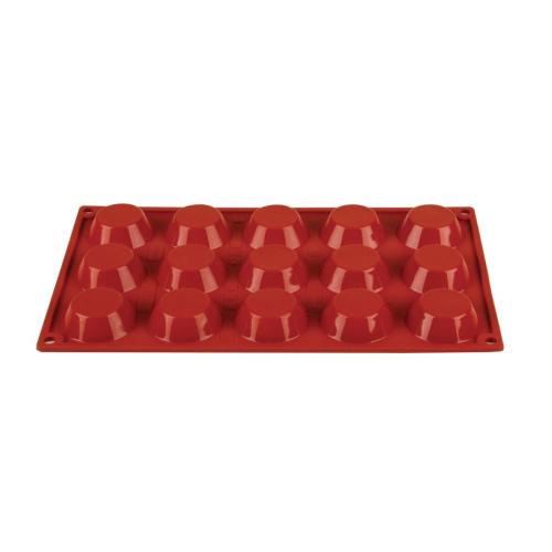 Pavoni Formaflex Silicone 15 Tartlet Moulds