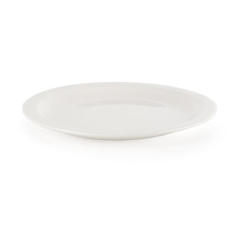 White Nova Plate - 8" (Box 24)