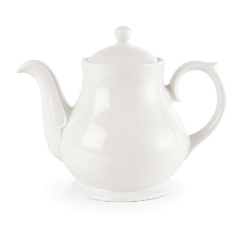 White Sandringham Tea/Coffee Pot - 4cup 30oz (Box 4)