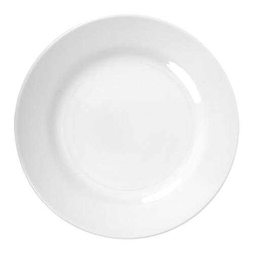 White Classic Plate - 11" (Box 12)