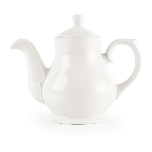 White Sandringham Tea/Coffee Pot - 2cup 15oz (Box 4)