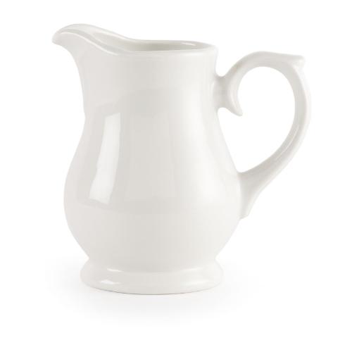 White Sandringham Jug/Creamer - 1/4pint (Box 4)