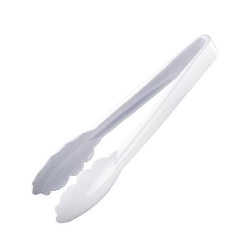 Vogue Tongs White - 230mm 9"