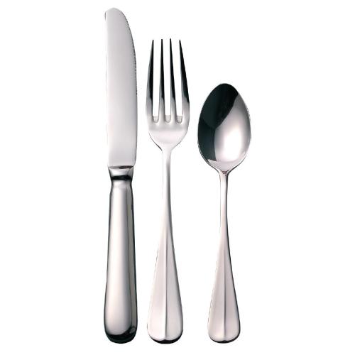 Olympia Baguette Cutlery Sample Set 18/0 (Table Knife Table Fork Dessert Spoon)