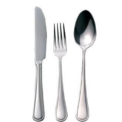 Olympia Mayfair Cutlery Sample Set 18/0 (Table Knife Table Fork Dessert Spoon)